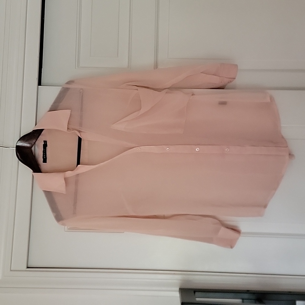 Ark & co sheer blouse
